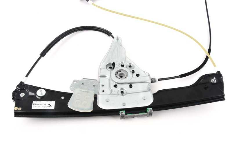 Window lifter without motor front left for BMW E63, E64 (OEM 51337008625). Original BMW