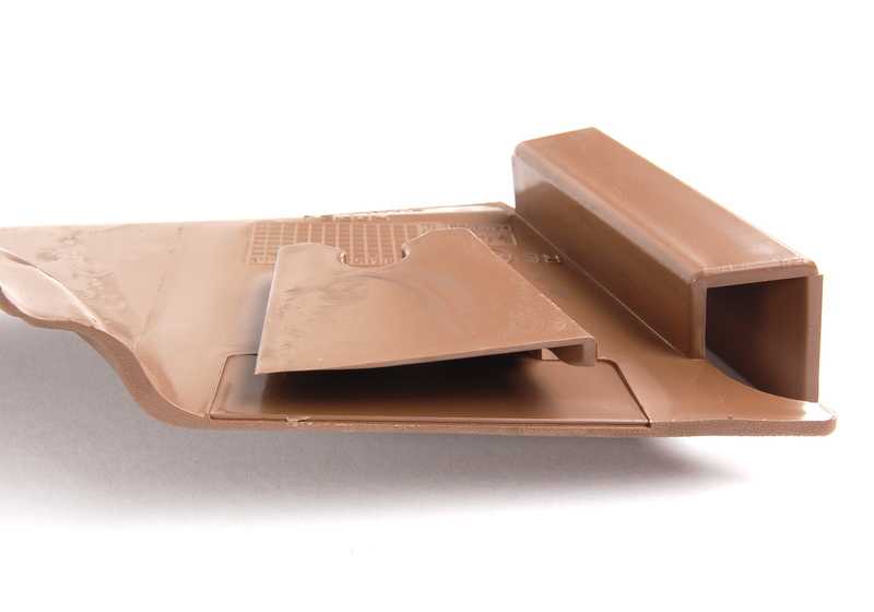 Faldón de puerta derecho beige OEM 51478187168 para BMW Serie 3 E36, E36/5. Original BMW.