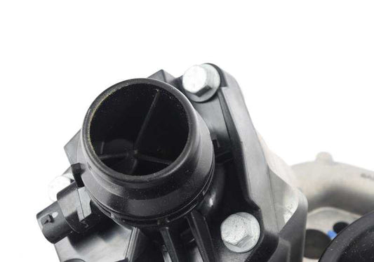 Coolant pump with thermostat for BMW I12, I12N, I15 (OEM 11517643930). Genuine BMW