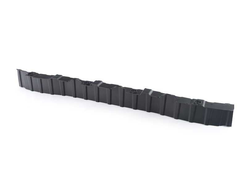 Tapa embellecedora de enganche de remolque central inferior OEM 51127338781 para BMW F25, F26. Original BMW.