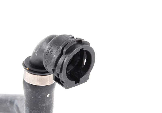 Manguito de agua OEM 64213400416 para BMW X3 E83 2.5i y 3.0i (modelos PA71, PA72, PA73, PA75, PA81, PA82, PA83, PA85, PA01, PA02). Conecta válvula de agua con radiador. Recambio original BMW.