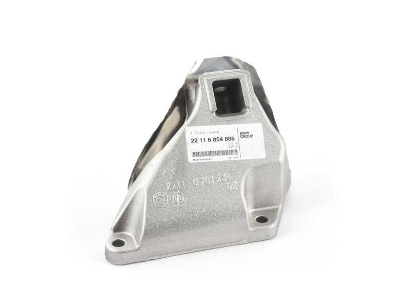 Soporte de motor derecho OEM 22116854886 para BMW F10, F11. Original BMW.