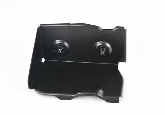 Soporte delantero de amortiguador de vibraciones OEM 41128129919 para BMW E30 {318i, 320i} en todas sus variantes. Original BMW.