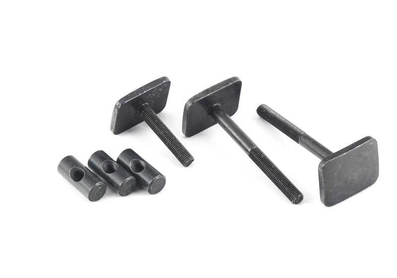 Soporte para bicicleta OEM 82712166924 para BMW E81, E82, E87, F20, F21, F40, F22, F44, F45, F46, F87, E30, E36, E46, E90, E91, E92, F30, F31, F34, F80, G20, G21, F32, F36, F82, G22, E28, E34, E39, E60, E61, F07, F10, F11, F90, G30, G31, G32, E32, E3