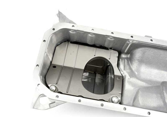 Cárter de aceite OEM 11131709235 para BMW E39, E60, E61, E65, E66. Compatible con Serie 5 y Serie 7. Recambio original BMW.