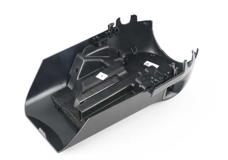 Carcasa inferior de la columna de dirección OEM 61319237941 para BMW X3 F25 y X4 F26. Pieza original BMW.