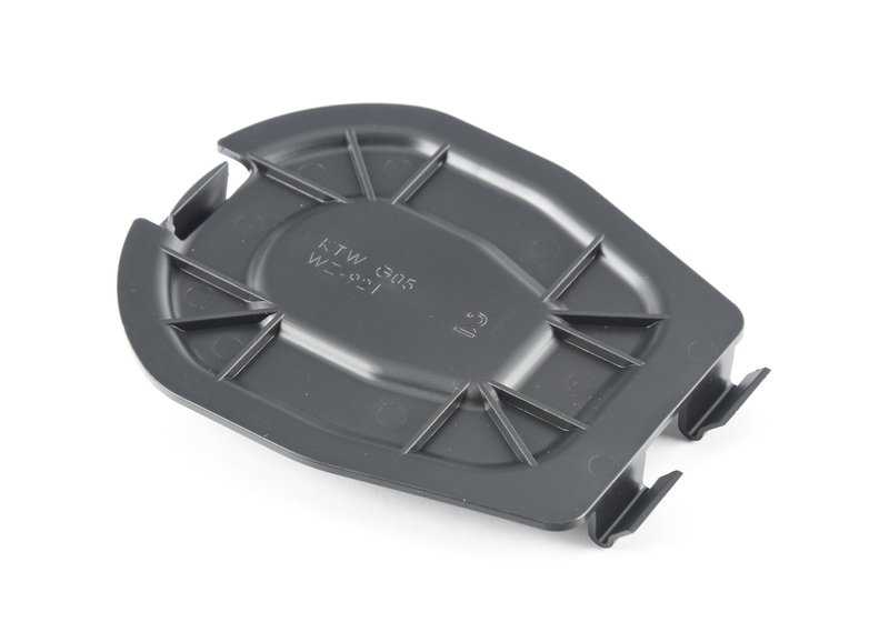 Cubierta del soporte delantero OEM 31116876985 para BMW X5 G05, G05N, X6 G06, G06N, X7 G07, G07N. Original BMW.