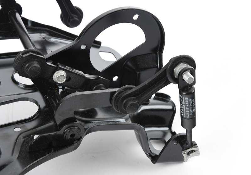 Support de réglage FARO gauche OEM 63121970565 pour les modèles BMW 8 E31 (840CI, 840i) avec moteur M60 et M62. Compatible avec la transmission manuelle et automatique. BMW d'origine.