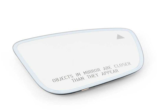 Vidro espelho convexo direito OEM 51167407168 para BMW Série 7 G11, G12. BMW genuíno.