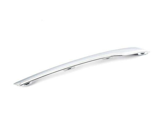 Embellecedor cromado lateral izquierdo OEM 51117442493 para BMW X3 G01 (todos los modelos compatibles: xDrive20d, sDrive18d, etc. de 2018 a 2021). Original BMW.