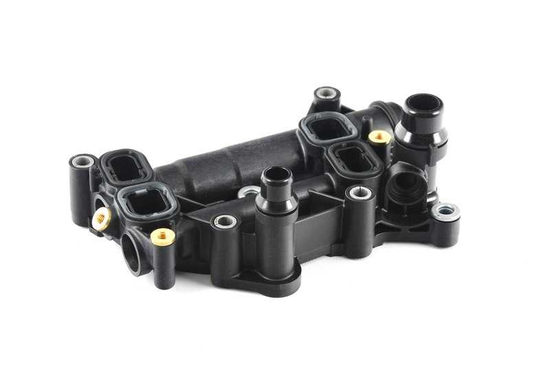 Carcasa de termostato con termostato OEM 11428507694 para BMW F20, F20N, F21, F22, E90N, E91N, E92N, E93N, F30, F30N, F31, F31N, F34, F34N, F32, F32N, F33, F33N, F36, F36N, F07, F07N, F10, F10N, F11, F11N, F06, F06N, F12, F12N, F13, F13N, F01N, F02N,