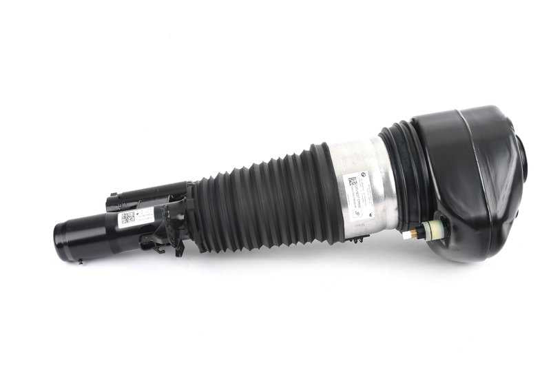 Amortiguador neumático delantero izquierdo OEM 37107915945 para BMW G11, G12. Original BMW.