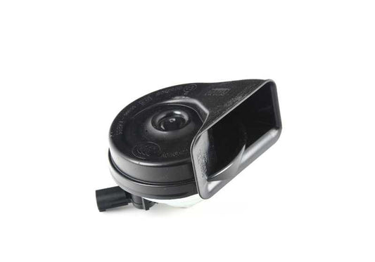 Claxon grave (bocina) OEM 61337163976 para BMW E38 {728i, 730i}. Original BMW.