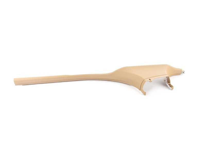 Beige OEM 51476967155555 Protettore di ingresso frontale per BMW X5 E70, E70N. BMW originale.