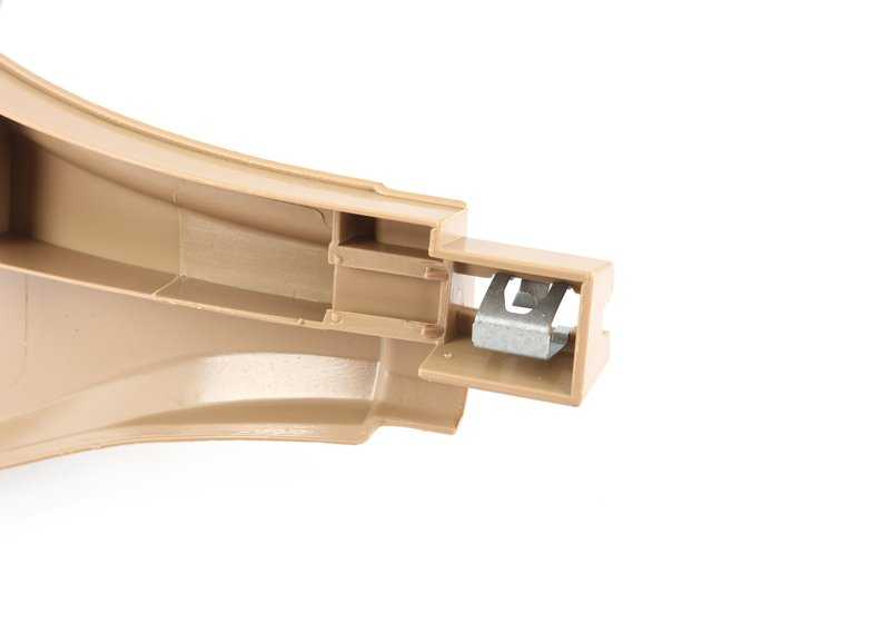 Beige OEM 51476967155555 Protettore di ingresso frontale per BMW X5 E70, E70N. BMW originale.
