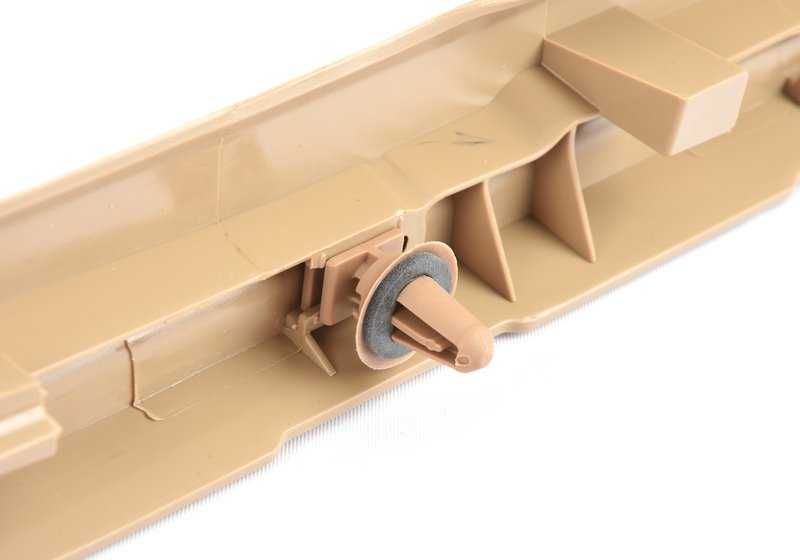 Beige OEM 51476967155555 Protettore di ingresso frontale per BMW X5 E70, E70N. BMW originale.