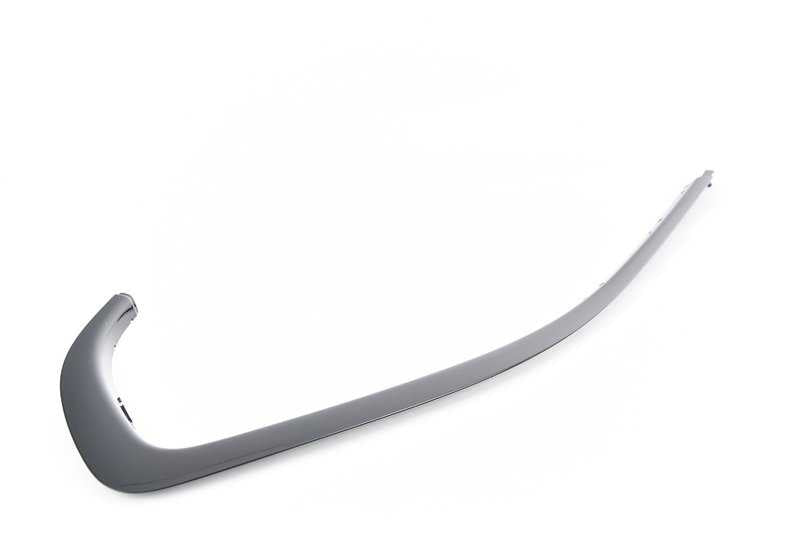 Moldura marco lateral izquierda OEM 51337263239 para BMW F31 (316d). Acabado en negro brillante. Original BMW.
