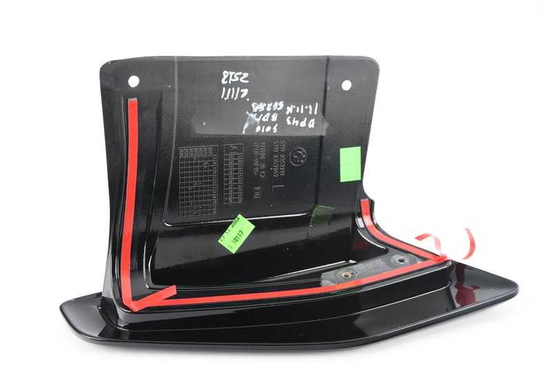 Alerón trasero M Performance negro brillante OEM 51192357207 para BMW X6 F16 con paquete M o aerodinámico. Mejora el aspecto deportivo. Original BMW.