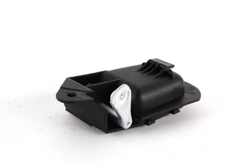 Maneta interior puerta izquierda OEM 51211977539 para BMW E36 {316i, 318i} todos los modelos compatibles. Color negro. Repuesto original BMW.