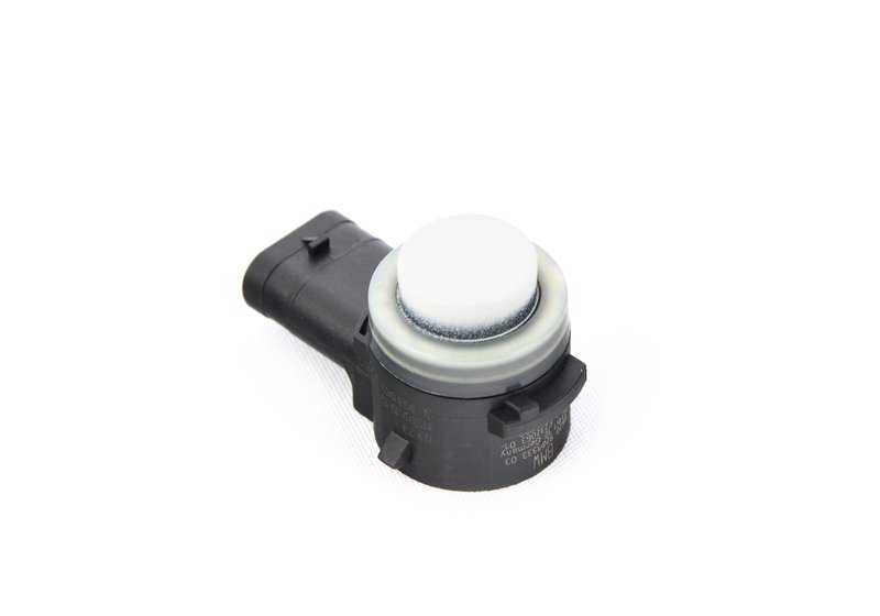 Sensor de aparcamiento (PDC) color blanco alpino OEM 66209283750 para BMW F45, F46, F90, G30, G31, G32, G11, G12, F48, F39, G01, F97, G02, F98, F15, F85, F16, F86, i3 I01, I12, I15. Original BMW.