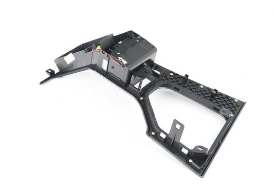 Suplemento para consola central OEM 51168196986 en color Stahlgrau para BMW Serie 5 E39. Original BMW.