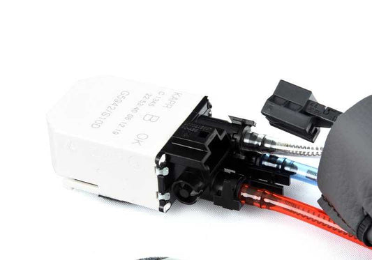 Lumbar cushion with OEM pump 52107313641 for BMW F07, F10, F11, F18, F90, G30, G31, G38, G32, F01, F02, G11, G12, F15, F85, F16, F86. Original BMW.