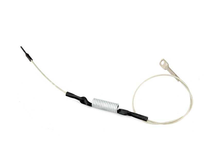 Kit reparación cable tensado OEM 54347152560 para BMW E64 630i (versiones con motor N52 y N53, cambio manual y automático, tracción trasera). Original BMW.