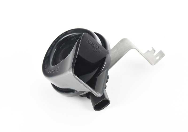Bocina aguda (Fanfare Hochton) OEM 61337400705 para BMW F22, F23, F30, F31, F36. Original BMW.