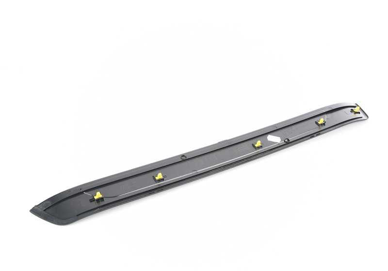 Embellecedor Umbral de Puerta Derecho Delantero OEM 51477255930 para BMW E90, E91. Original BMW.