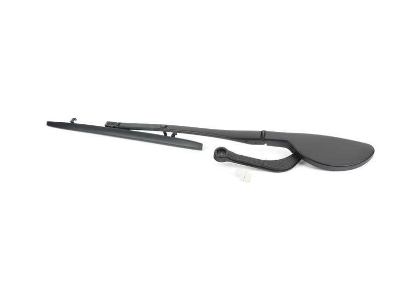 Brazo limpia parabrisas derecho OEM 61619449966 para BMW E39 {520d, 520i} todos los modelos compatibles. Original BMW.