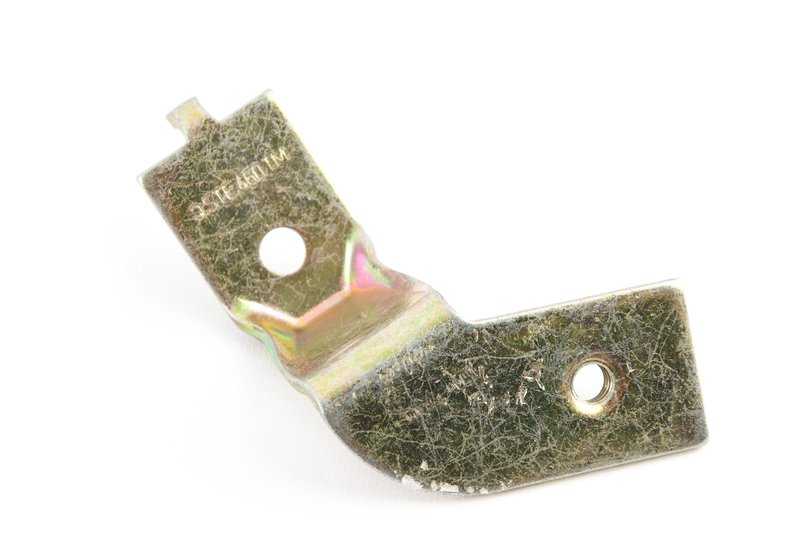 Soporte derecho fijación asiento infantil OEM 72118244444 para BMW E46. Original BMW.