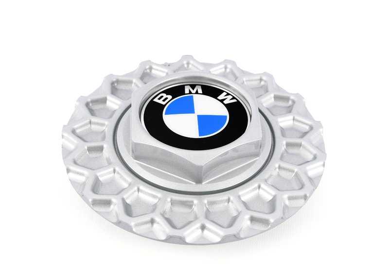 Tapa de buje OEM 36131180115 para BMW E34, E24, E32. Original BMW.