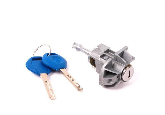 Cierre de puerta con llave izquierda OEM 51217019975 para BMW Serie 3 E46, modelos 316i, 318i... y más. Original BMW.