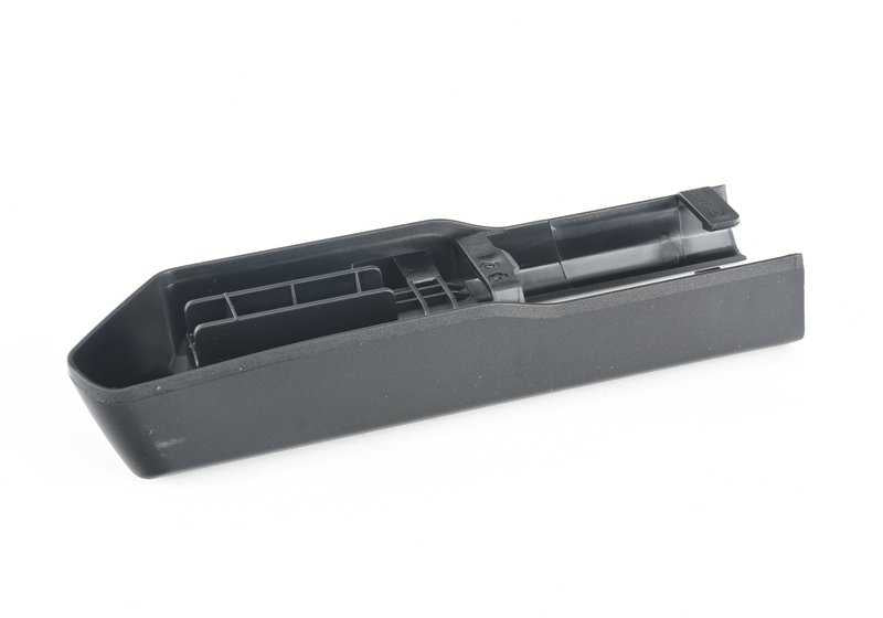 Embellecedor guía asiento trasero izquierdo OEM 52207340353 para BMW F07, F10, F11, F01, F02. Pieza original BMW.