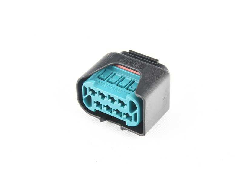 Conector eléctrico de 8 pines OEM 12527520151 para BMW F40,E90,E91,E92,G20,E60,E61,G30,G31,G32,G11,G12,F39,E83,E53,E70,E71,E72. Original BMW. Ideal para sistemas electrónicos del vehículo.