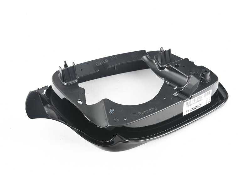 Soporte izquierdo de retrovisor Shadow-Line OEM 51167308643 para BMW F07, F10, F11, F06, F12, F13, F01, F02. Original BMW.