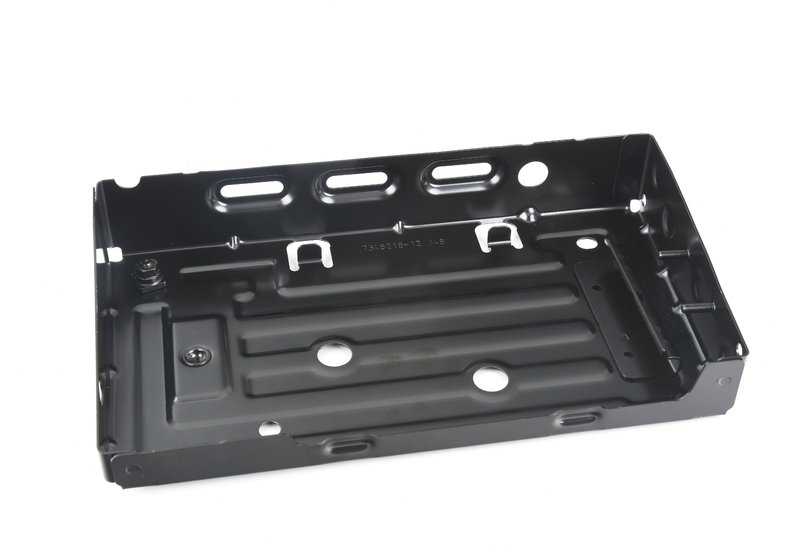 Rechtsbatterieunterstützung für BMW G30, G30N, G38, G38N, G11, G11N, G12, G12N (OEM 41007413071). Original BMW.