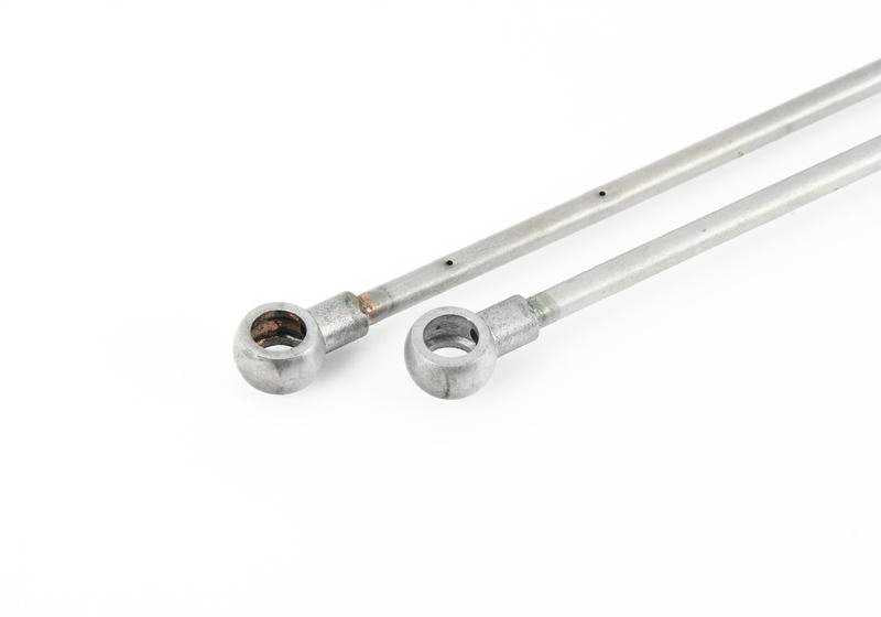 Tubería conducto de aceite OEM 11421718515 para BMW E32, E31. Repuesto original BMW.