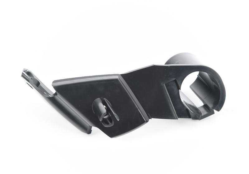 Placa de soporte guía del cinturón izquierda OEM 52107053849 para BMW E85, E86. Original BMW.