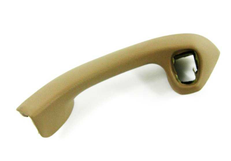 Maneta interior derecha OEM 51418398736 para BMW E36 y Z3. Color beige. Pieza original BMW.