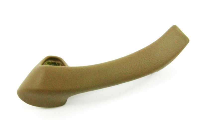 Maneta interior derecha OEM 51418398736 para BMW E36 y Z3. Color beige. Pieza original BMW.