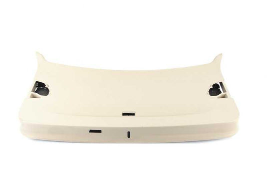 Revestimiento interior portón trasero inferior OEM 51497470633 para BMW X3 {G01, G01N, G08, G08E}. Color beige canberra. Pieza original BMW.