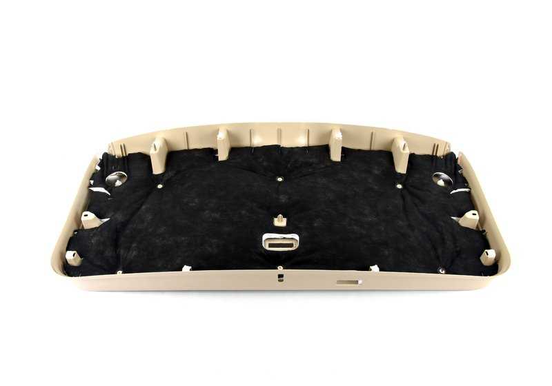Caminho interno Portão traseira inferior OEM 51497470633 Para BMW X3 {G01, G01N, G08, G08E}. Cor bege canberra. Peça original da BMW.