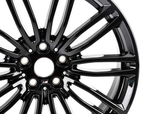 Alloy tire M double radio 664 Jet Black Oem 36117856925 for BMW G30 and G31. Original BMW. Ideal to change or improve original factory tires.