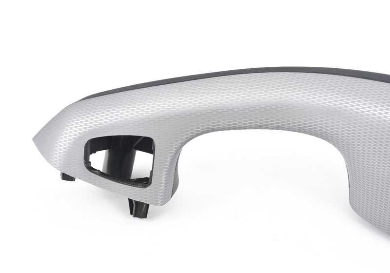 Reposabrazos delantero izquierdo OEM 51457907061 para BMW E46. Original BMW.