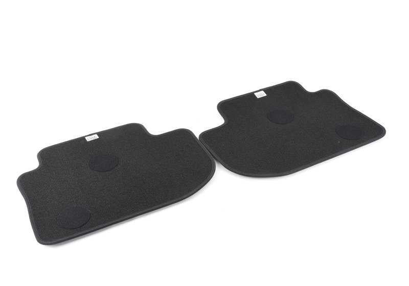 Juego de alfombrillas de velours OEM 51477288609 para BMW Serie 5 G30, G31. Original BMW.