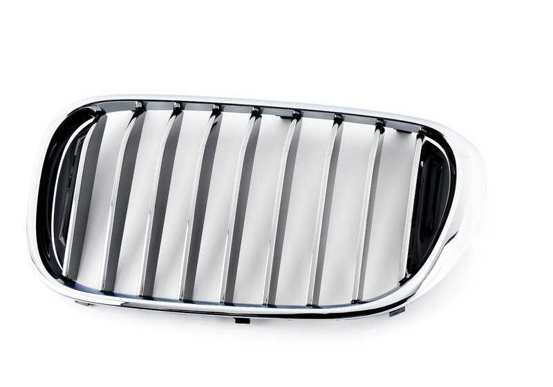 Rejilla frontal izquierda OEM 51138065539 para BMW G11, G12. Original BMW.