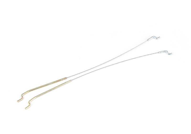 Cable de desbloqueo respaldo asiento delantero OEM 52101855276 para BMW E21 y E24. Original BMW.