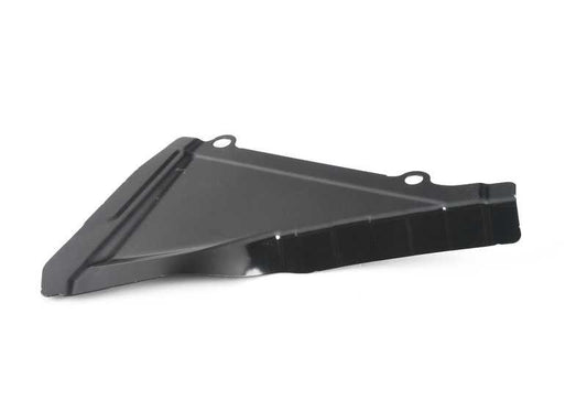 Closing plate for left support beam OEM 41007412959 for BMW 5 Series F90, G30, G31, 6 Series G32, 7 Series G11, G12, 8 Series G14, G15, G16... and more. Genuine BMW.