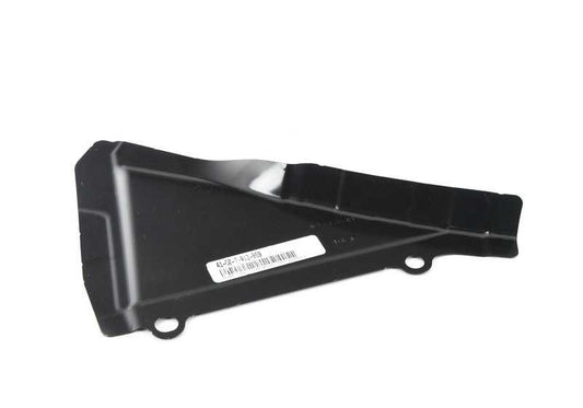 Closing plate for left support beam OEM 41007412959 for BMW 5 Series F90, G30, G31, 6 Series G32, 7 Series G11, G12, 8 Series G14, G15, G16... and more. Genuine BMW.